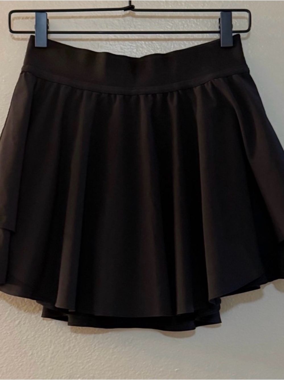 lululemon athletica Black Circle Skater Skirt